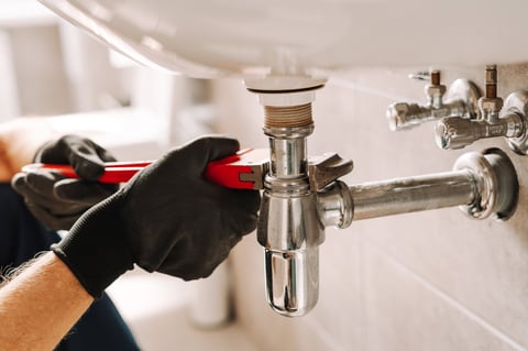 Professional plumbing work